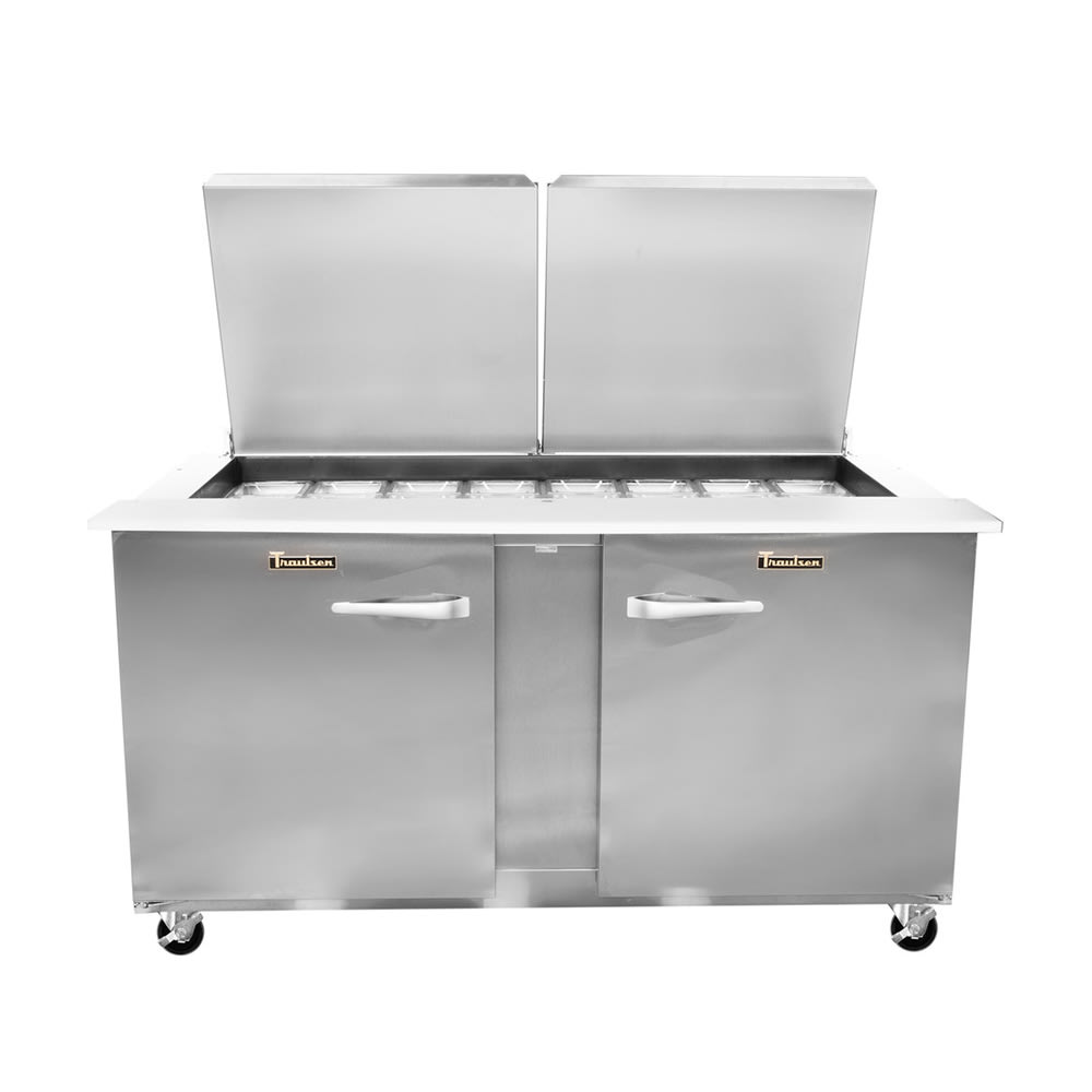 206-UST6024LR 60" Dealer's Choice Sandwich/Salad Prep Table w/ Refrigerated Base, 115v