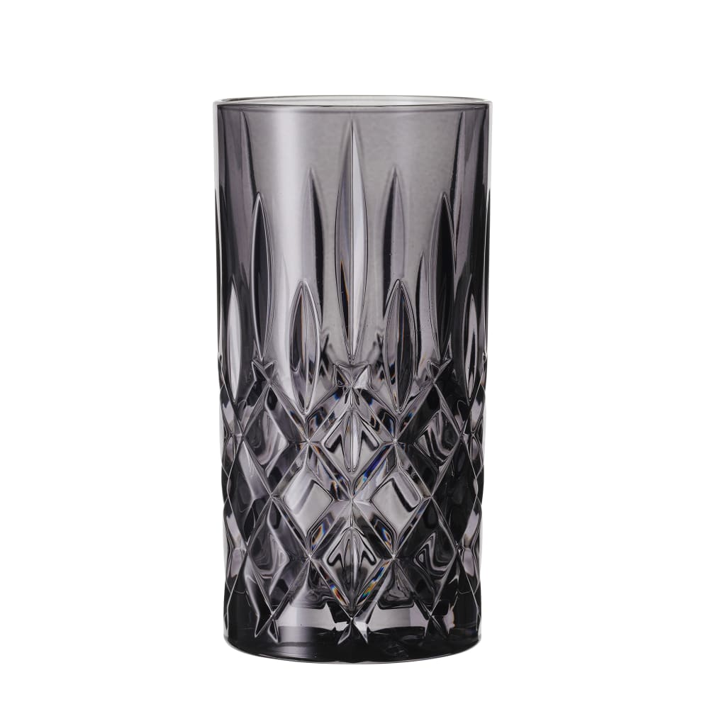 634-N105443 13 1/4 oz Noblesse Long Drink Glass, Smoke