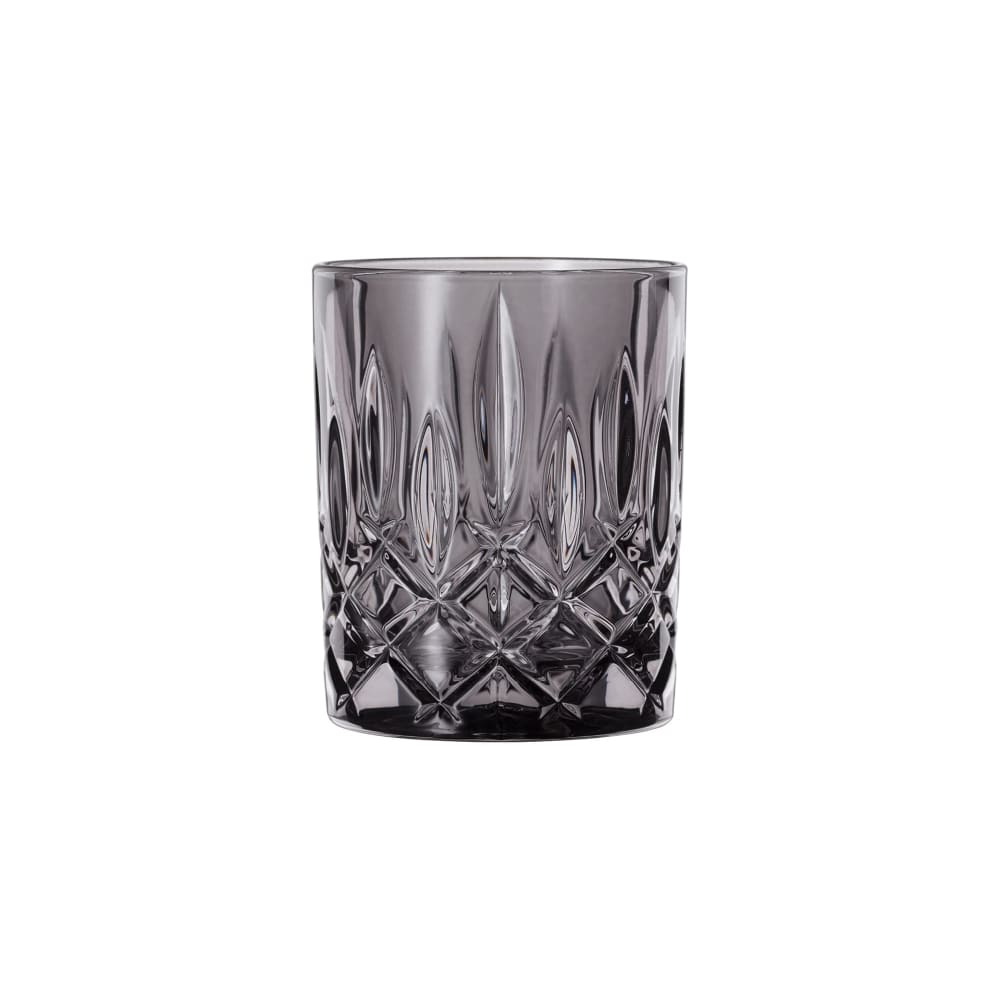 634-N104245 9 3/4 oz Noblesse Whiskey Glass, Smoke