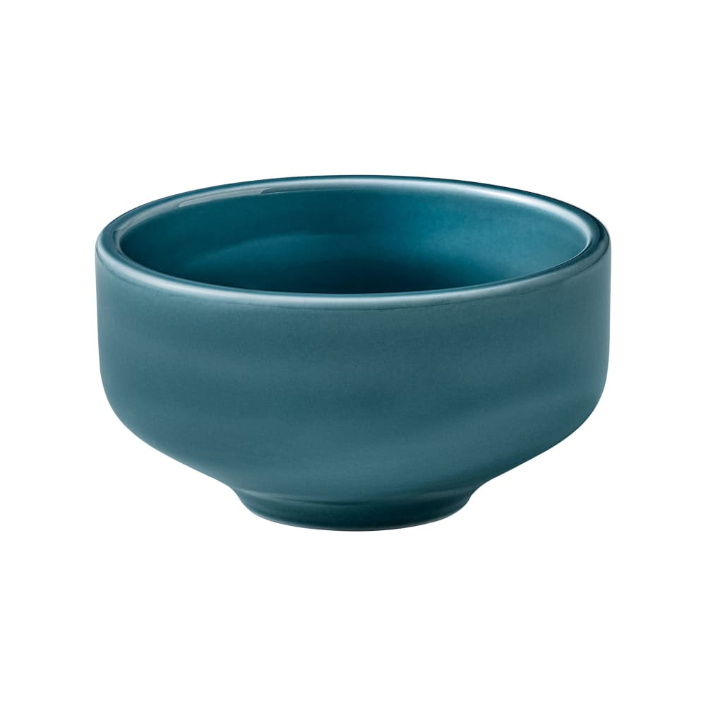 887-9255433E 4 3/8" Companion Bowl - Porcelain, Petrol Blue