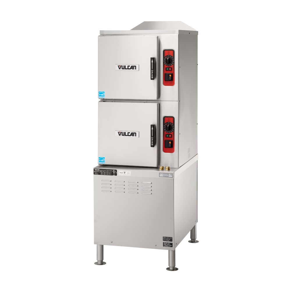 207-C24ET6LWE (6) Pan Convection Steamer - Cabinet, 208v/3ph