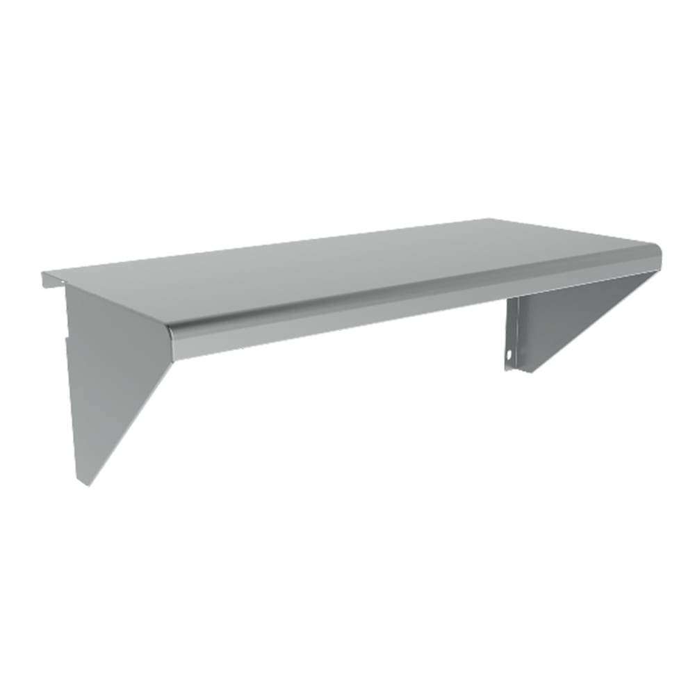 207-PLTRAILCG24 24" Plate Rail for VCCG24 - 10 5/8"D, Stainless Steel