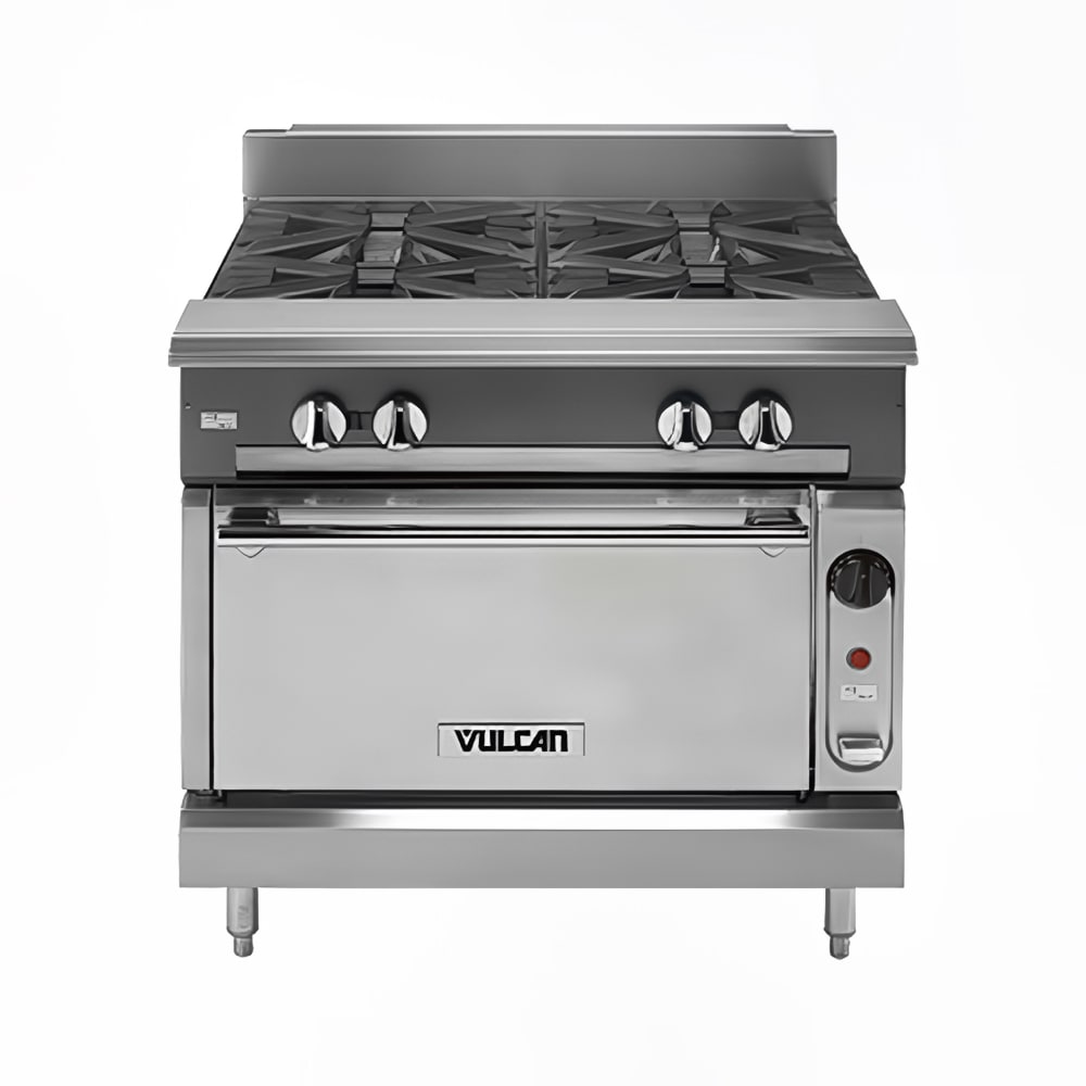 207-V2FT36SLP 36" Gas Range w/ 2 French Tops & Standard Oven, Liquid Propane
