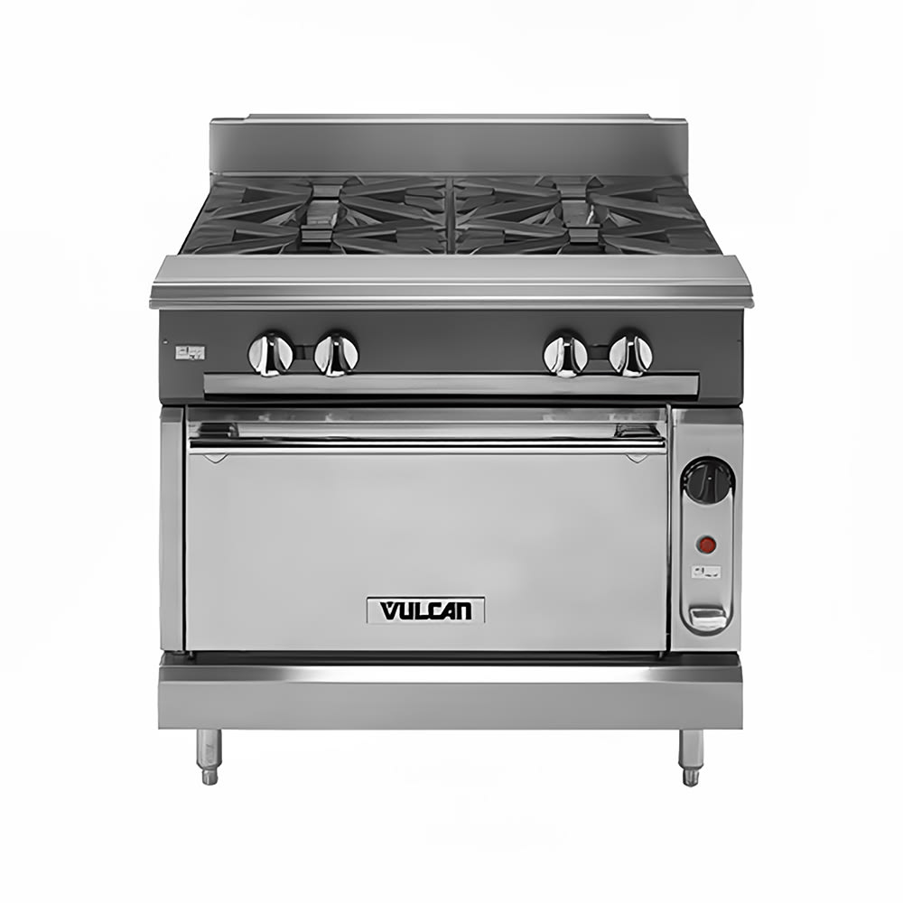 207-V2BG8TSLP 36" 2 Burner Gas Range w/ Griddle & Standard Oven, Liquid Propane