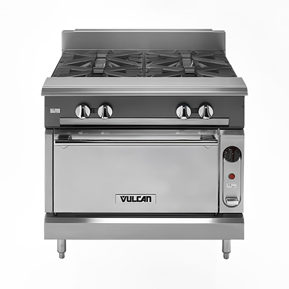 207-V2BG4TSNG 36" 2 Burner Gas Range w/ Griddle & Standard Oven, Natural Gas