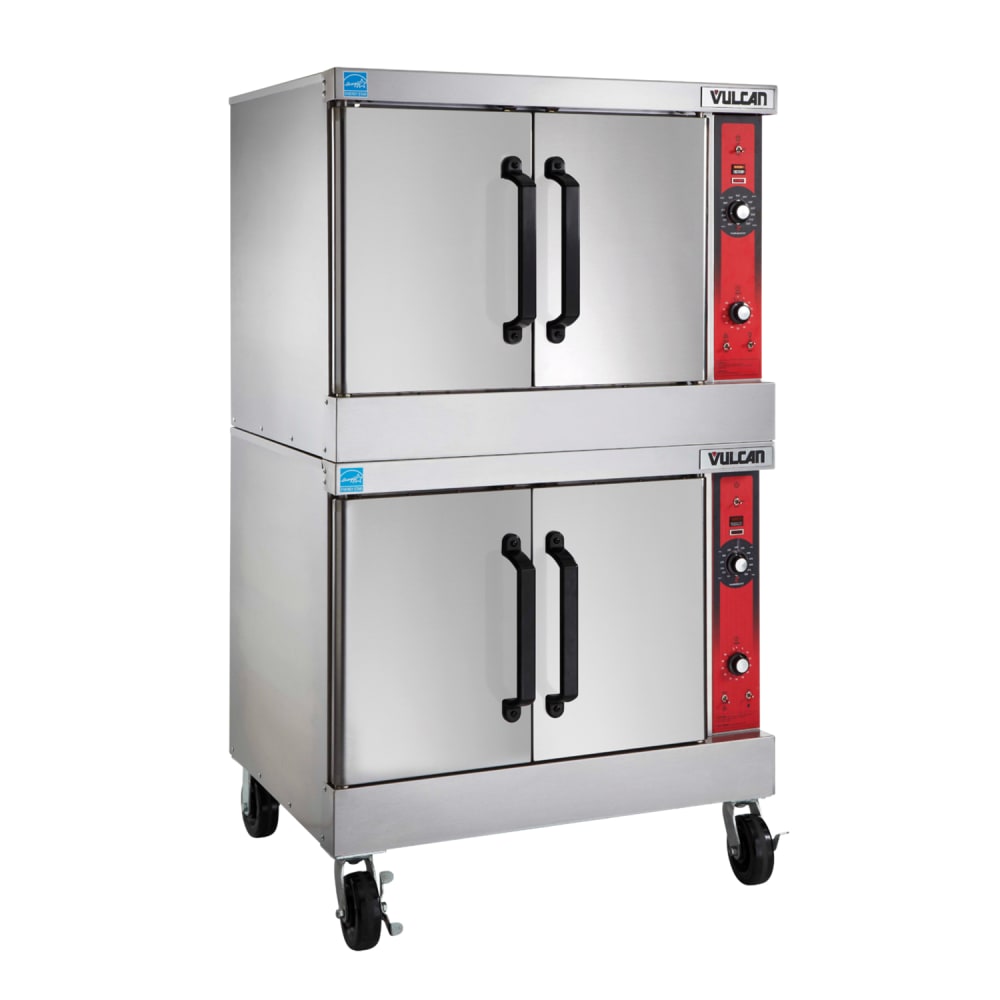 207-VC66ED2403 Bakery Depth Double Full Size Electric Convection Oven - 12.5 kW, 240v/3ph