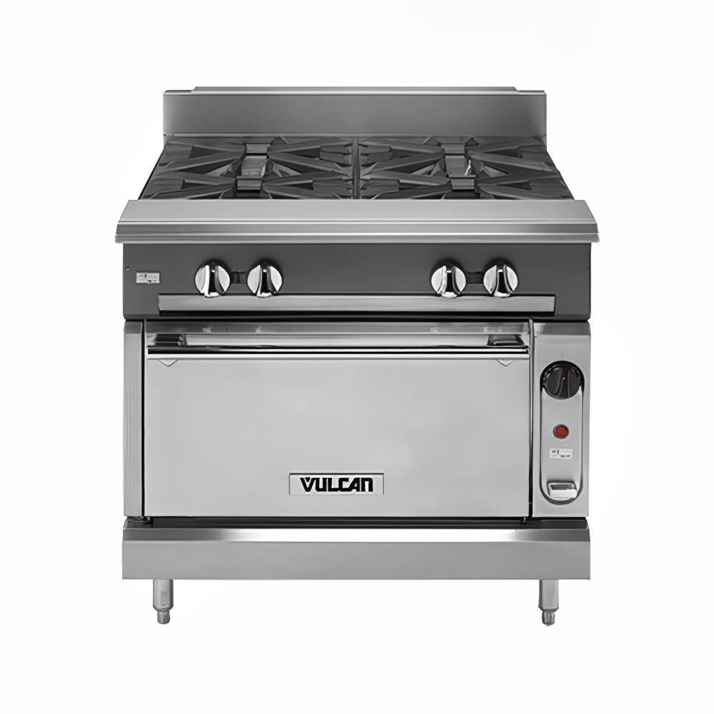 207-V336HSLP 36" Gas Range w/ (3) Hot Tops & Standard Oven, Liquid Propane