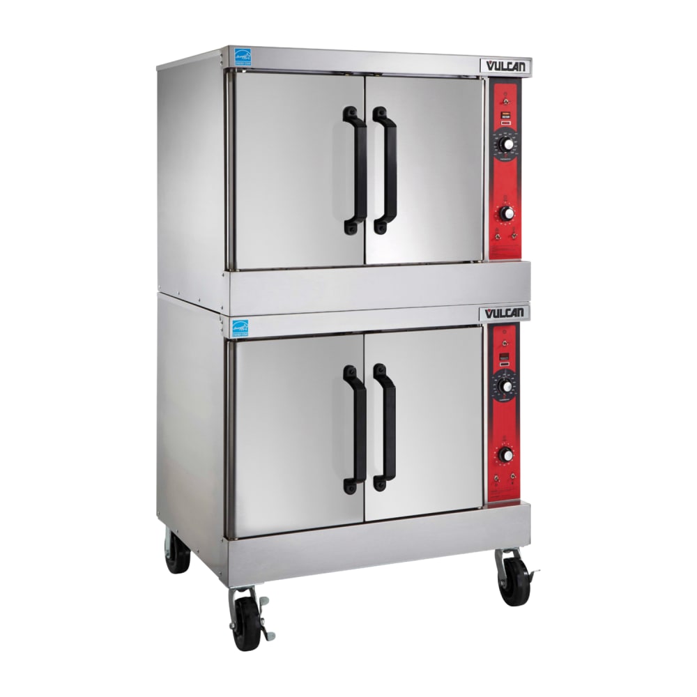 207-VC66ED2401 Bakery Depth Double Full Size Electric Convection Oven - 12.5 kW, 240v/1ph