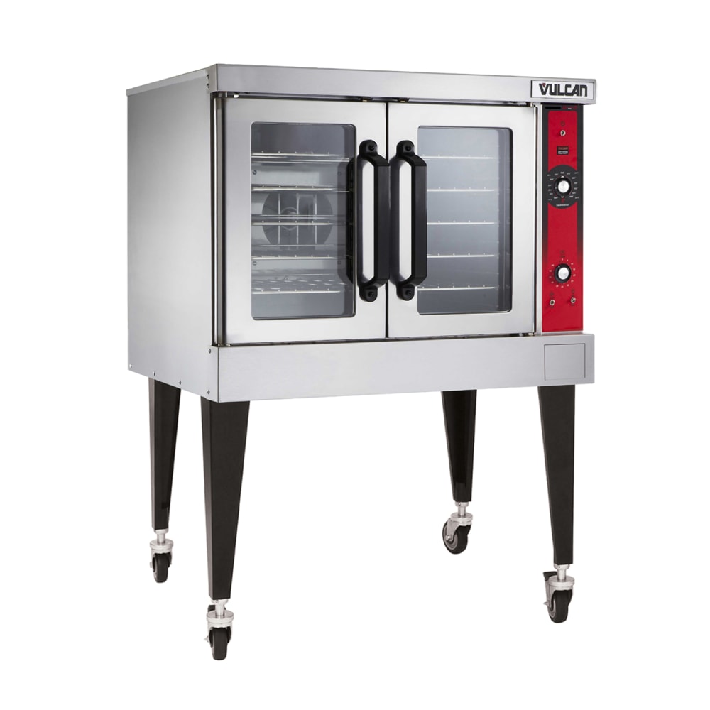 207-VC6ED2403 Bakery Depth Single Full Size Electric Convection Oven - 12.5 kW, 240v/3ph