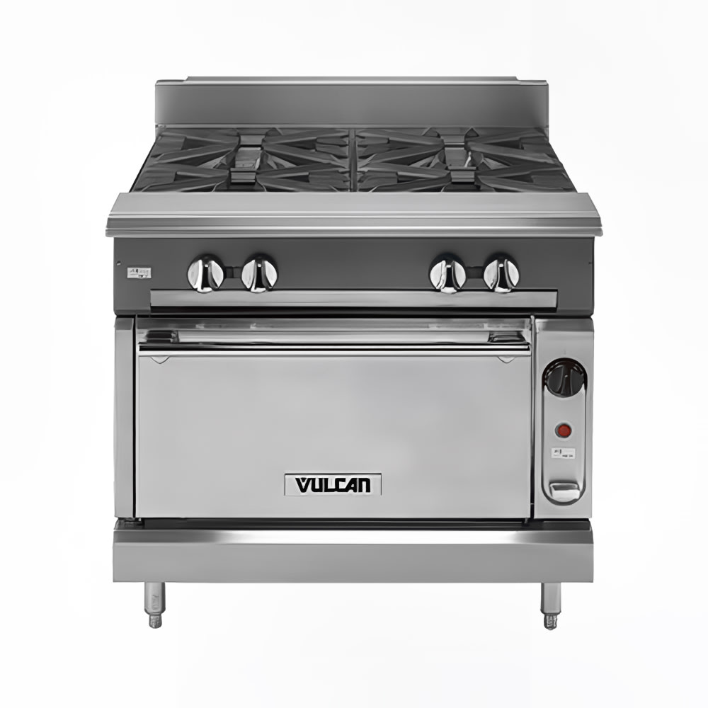 207-VCBB18BLP 18" Gas Range w/ Charbroiler & Storage Base, Liquid Propane