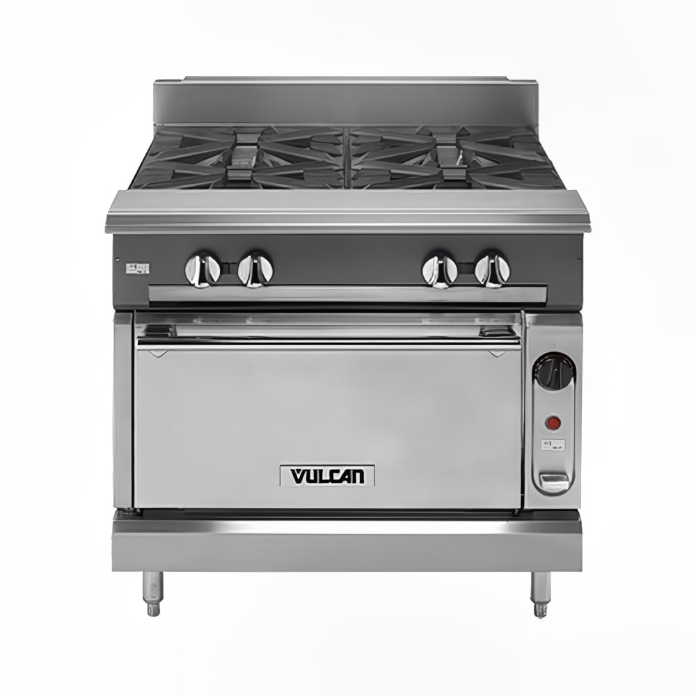 207-VCBB36CLP 36" Gas Range w/ Charbroiler & Convection Oven, Liquid Propane
