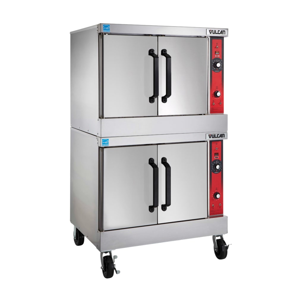 207-VC66ED2083 Bakery Depth Double Full Size Electric Convection Oven - 12.5 kW, 208v/3ph