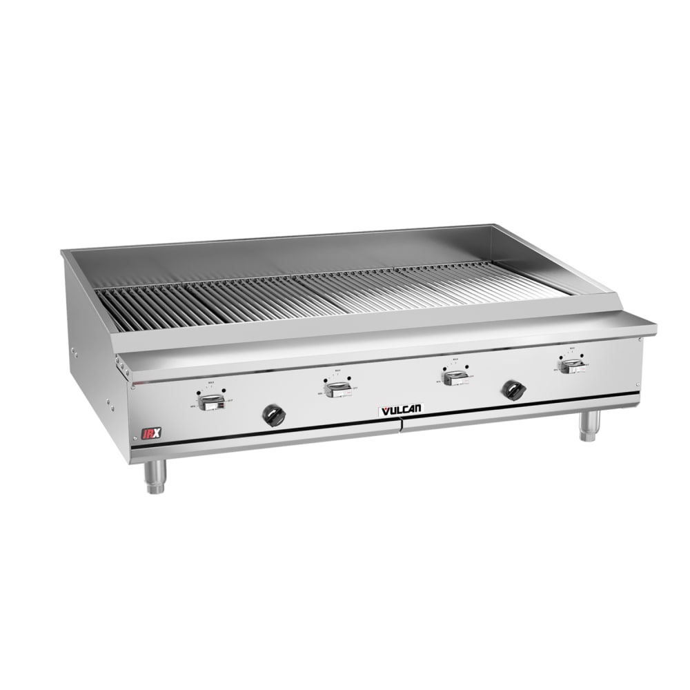 207-VTEC48NG 47 1/2" Countertop Charbroiler w/ Conversion Burner, Natural Gas