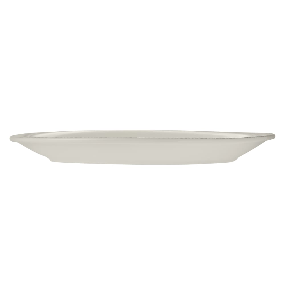 634-113151 13 1/2" x 10" Oval Farmhouse® Platter - Porcelain, Cream White