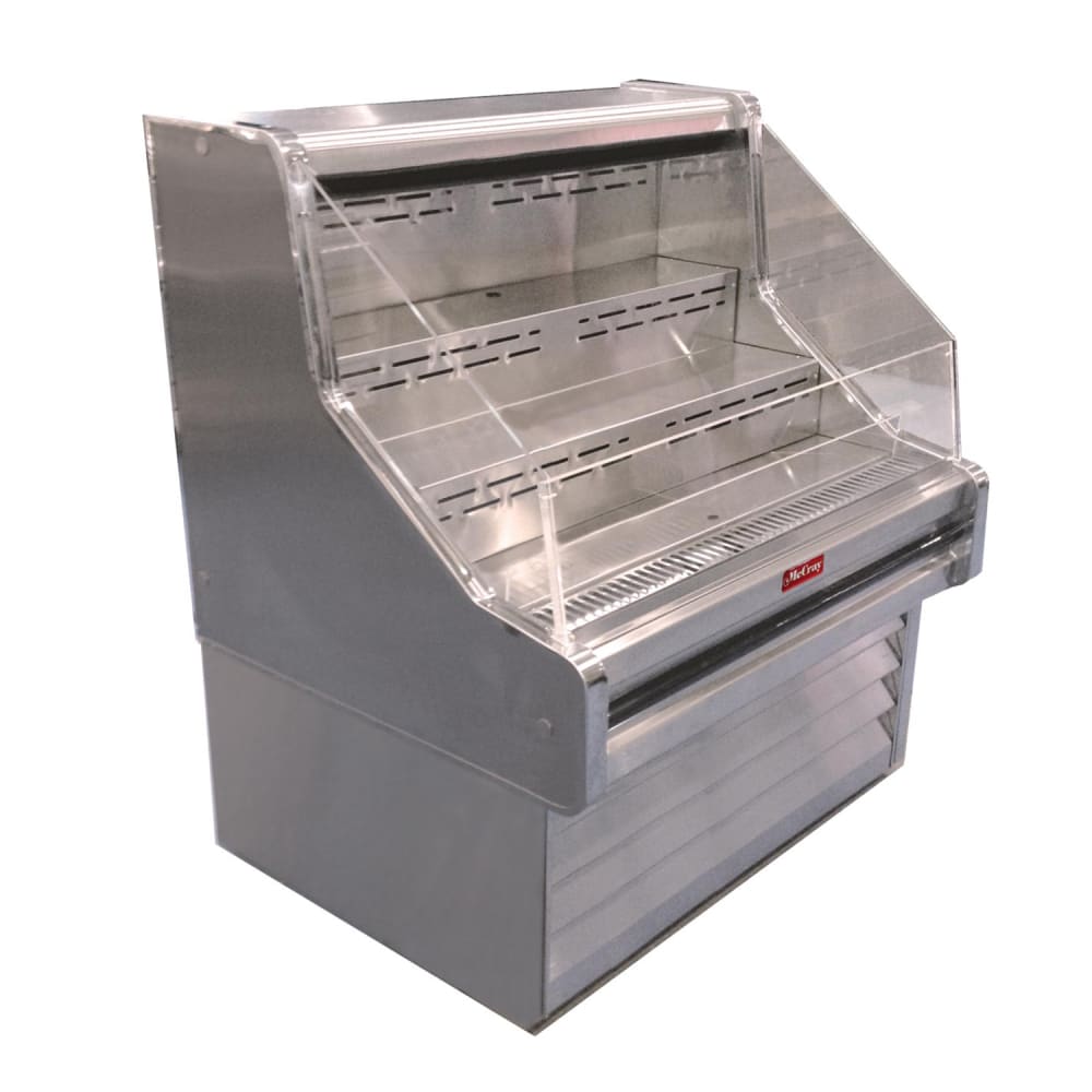 367-SCOS35E3SLED 39" Impulse Horizontal Open Air Cooler w/ (3) Levels, 115v