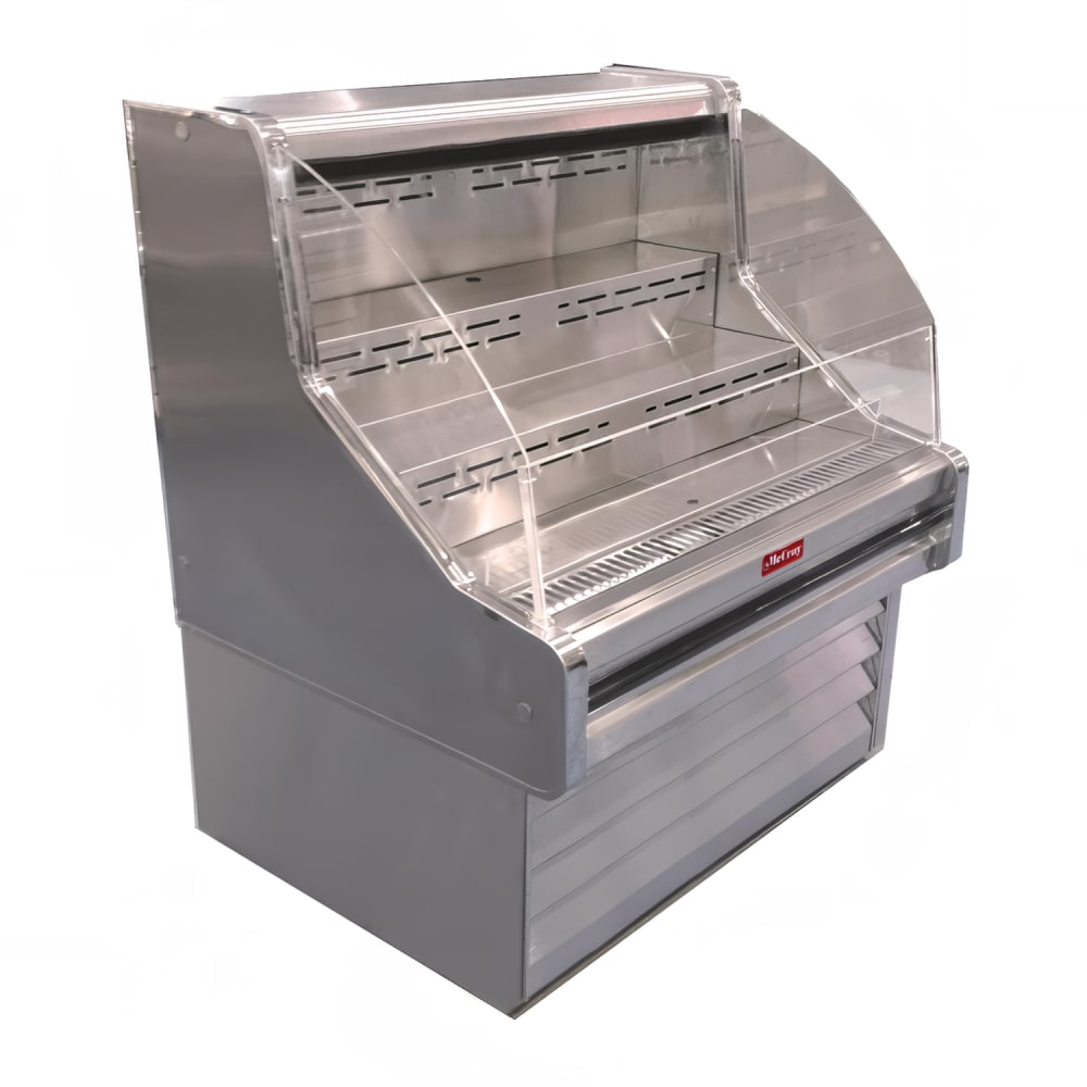 367-SCOS35E5CS 63" Impulse Horizontal Open Air Cooler w/ (3) Levels, 115v