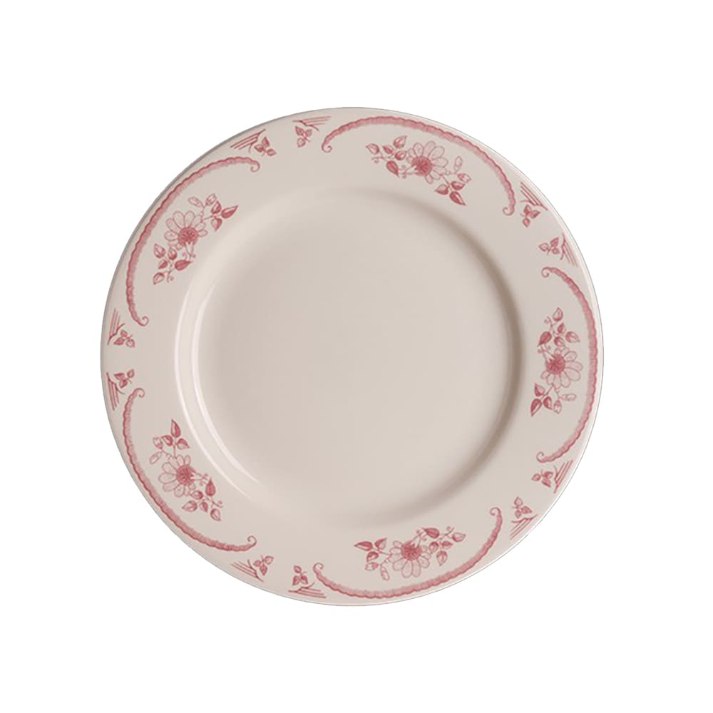 706-HL2032 7 1/8" Round American Rose - China, Rose