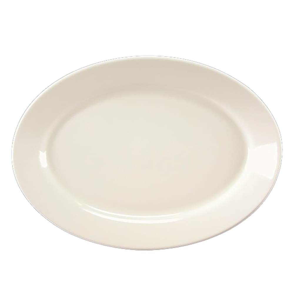 179-HL1572 13 3/8" x 9 1/4" Oval American Rose Platter - China, Rose