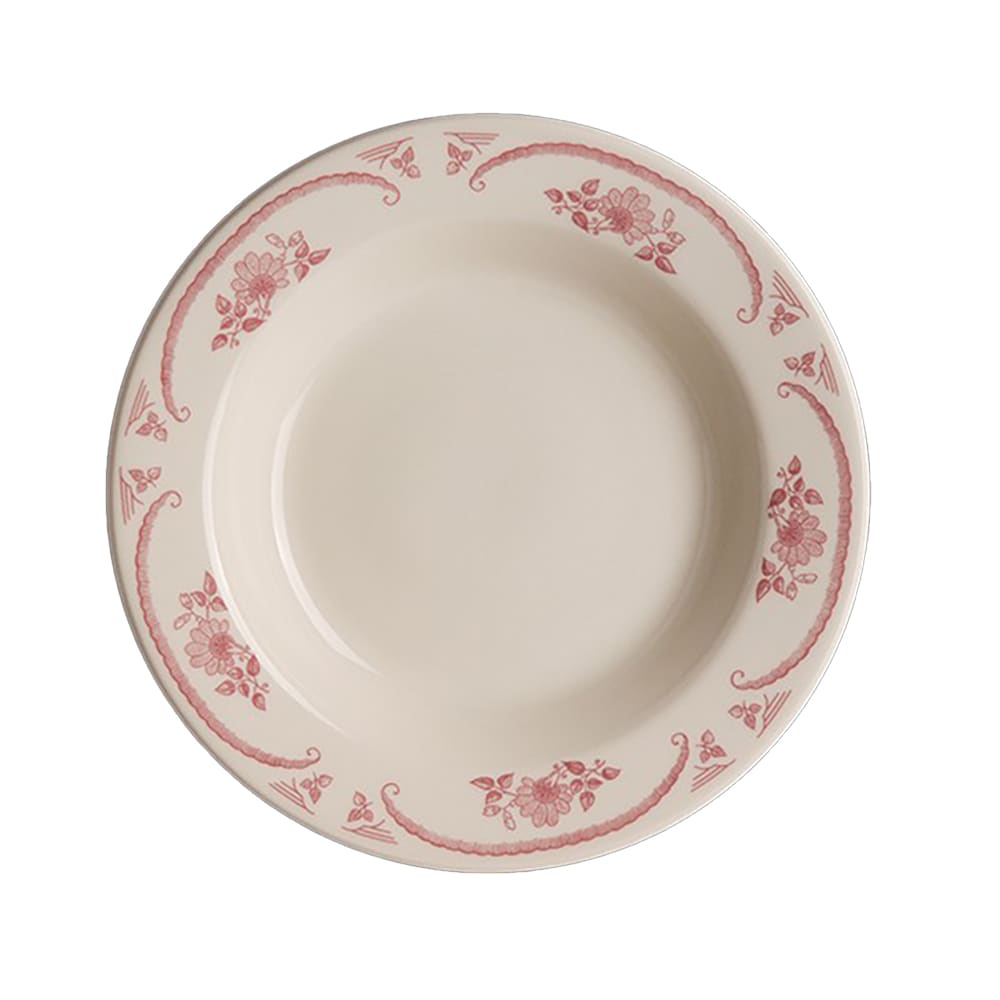 706-HL2532 12 3/4 oz Round American Rose Soup Bowl - China, Rose