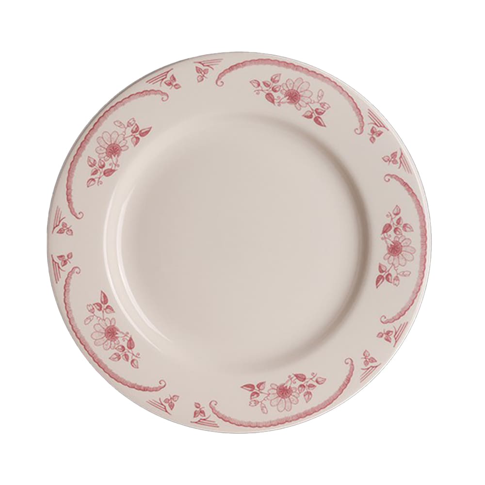 706-HL4442 10 5/8" Round American Rose Plate - China, Rose