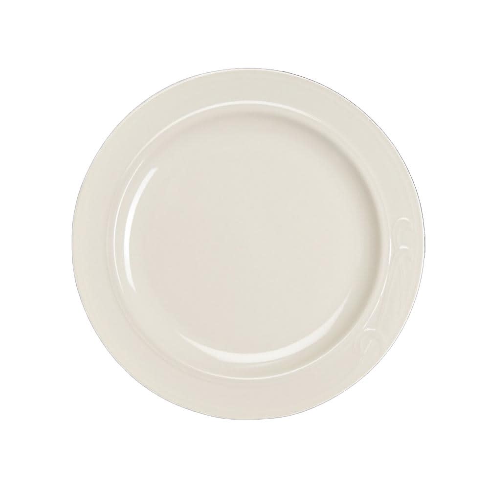 706-HL6071000 9" Round Lyrica Plate - China, Ivory