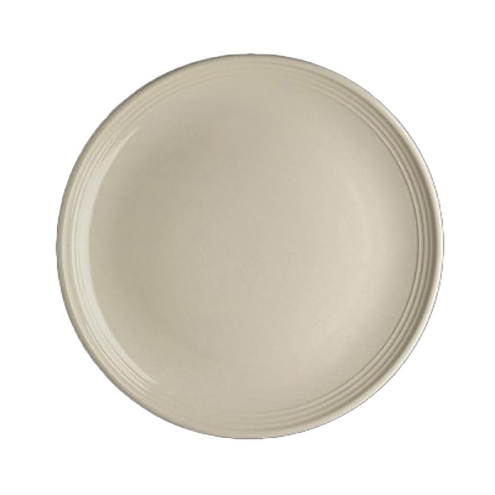 706-HL13089200 9" Round Flipside Plate - China, Ivory