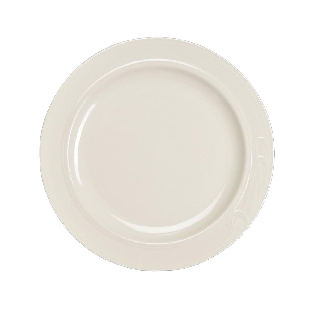 706-HL6041000 6 3/8" Round Lyrica Plate - China, Ivory