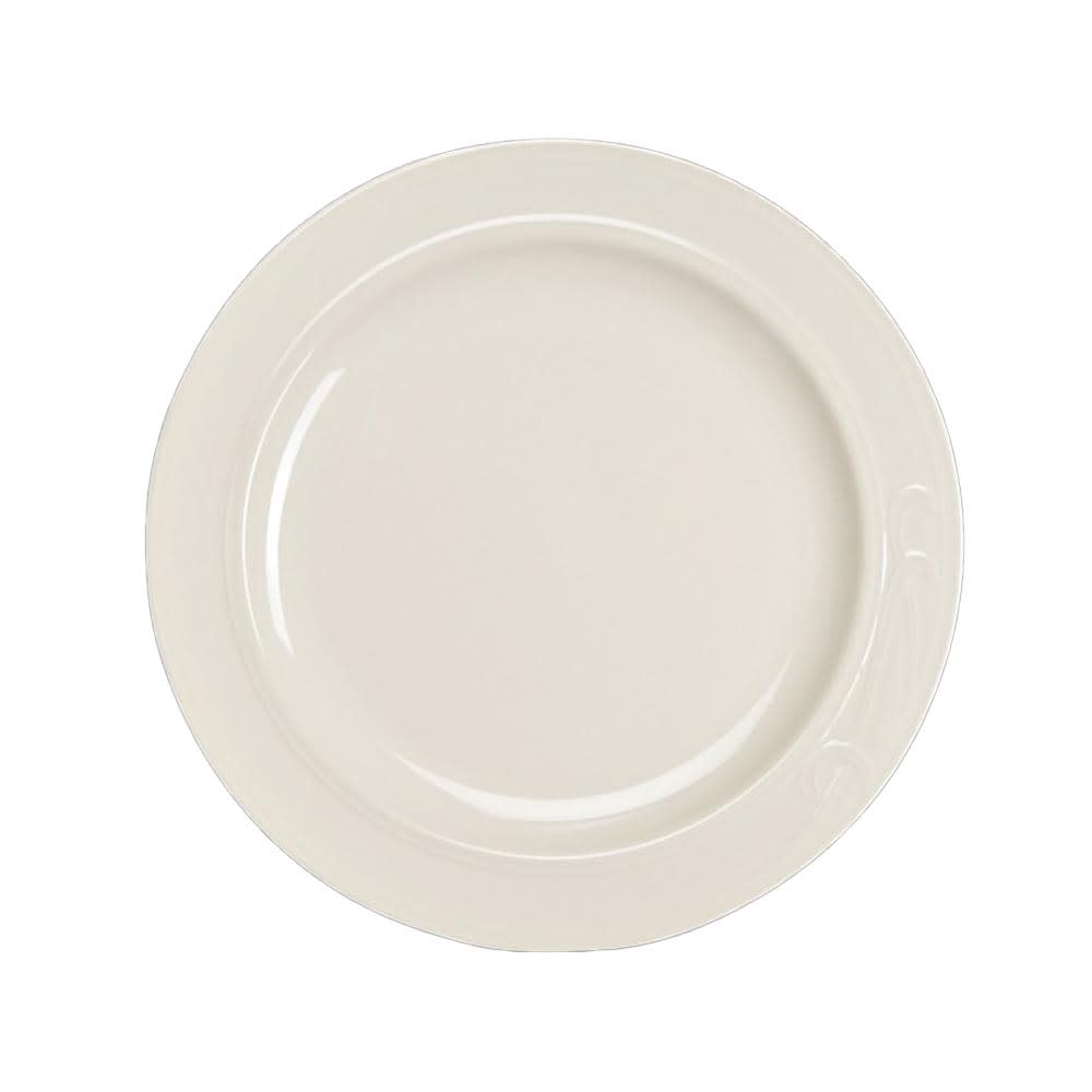 706-HL6051000 7 1/4" Round Lyrica Plate - China, Ivory
