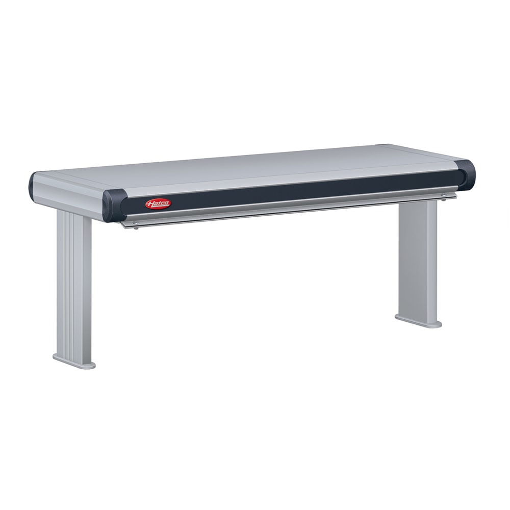 042-GR2AHL36D6240 39 1/2" High Watt Countertop Strip Warmer - Double Rod, Remote Control Req...
