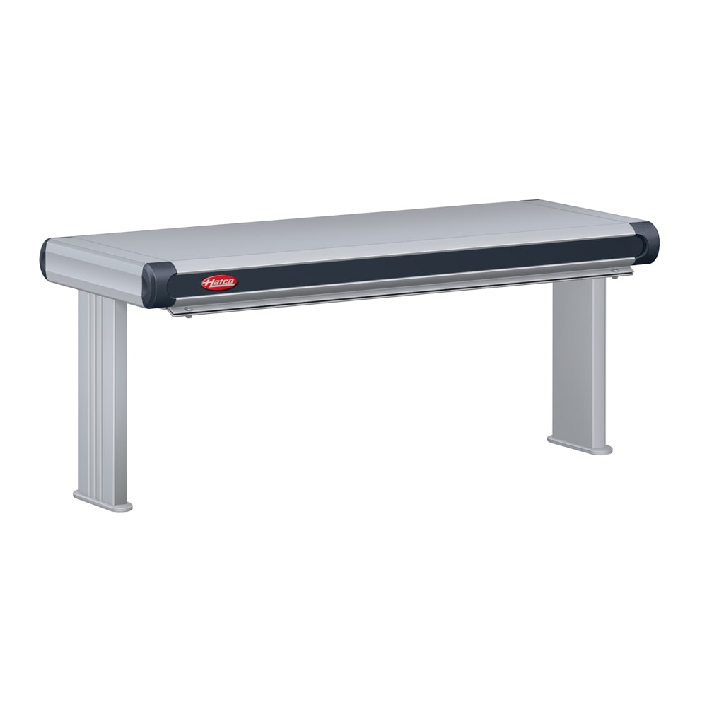 042-GR2AHL36D6120 39 1/2" High Watt Countertop Strip Warmer - Double Rod, Remote Control Req...