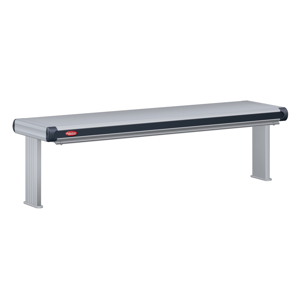 042-GR2AHL54D3120 57 1/2" High Watt Strip Warmer - Double Rod, Remote Control Required, 120v