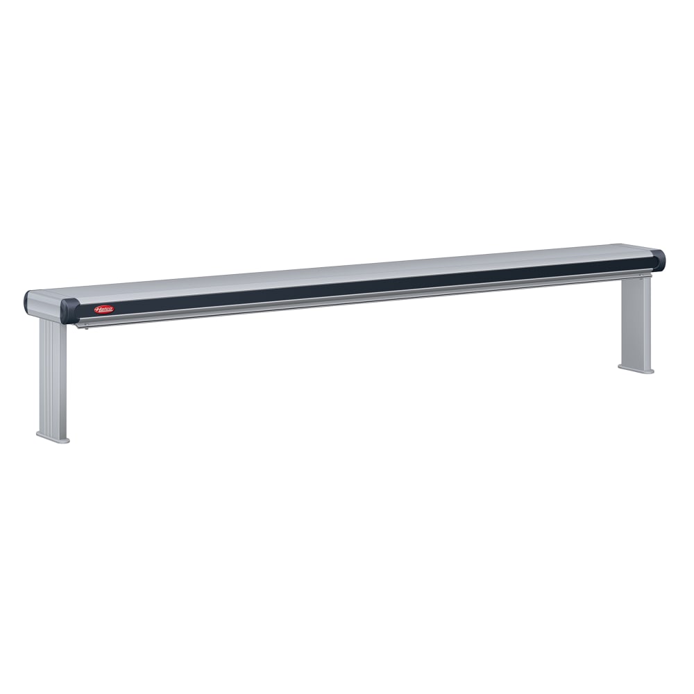042-GR2AHL84120 87 1/2" High Watt Counter Mount Strip Warmer - Single Rod, Remote Control Re...