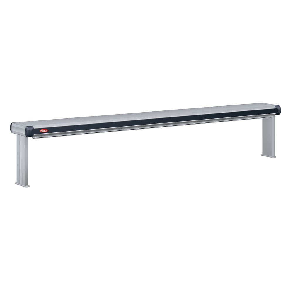 042-GR2AL84208 87 1/2" Standard Watt Strip Warmer - Single Rod, Remote Control Required, 120...