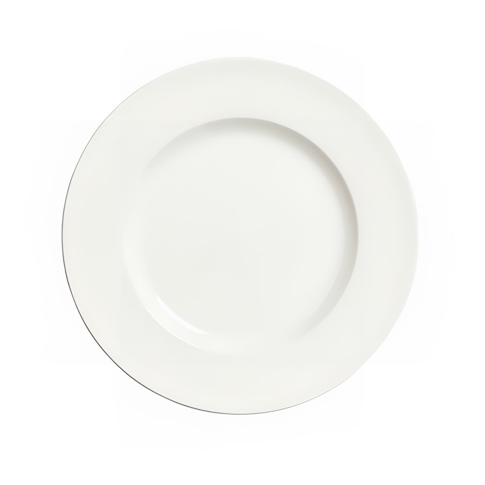 024-905356966 10 1/2" Round Plate, Wide Rim, Slenda Pattern & Shape, Royal Rideau Body