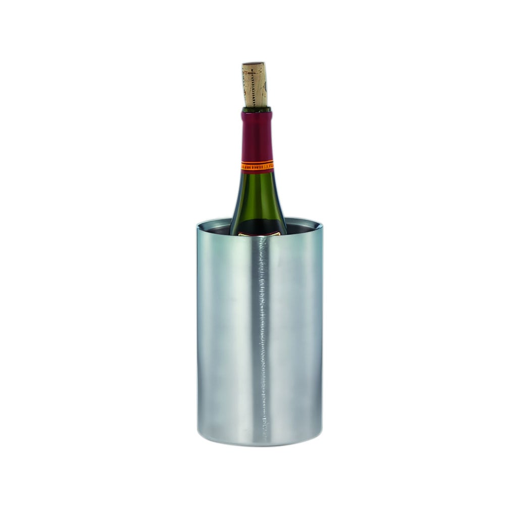 192-WC757 7 1/2" Double Walled Wine Cooler, Stainless Steel