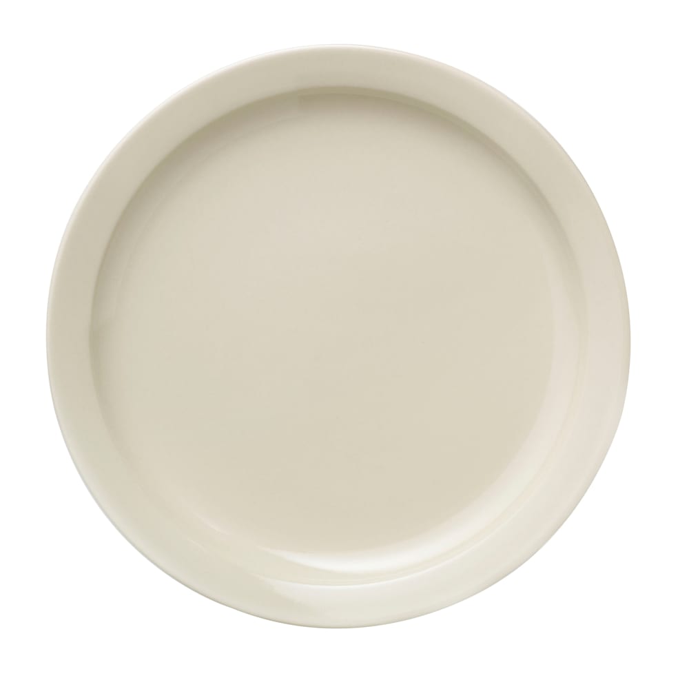 192-740901114 10 1/4" Round Porcelana Plate - Porcelain, Cream White