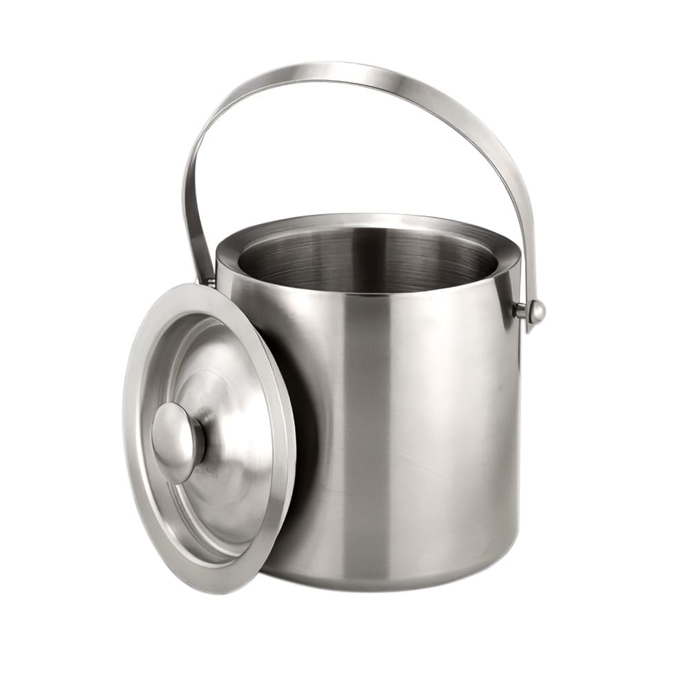 192-IB100 2 qt Ice Bucket - Stainless Steel, Silver