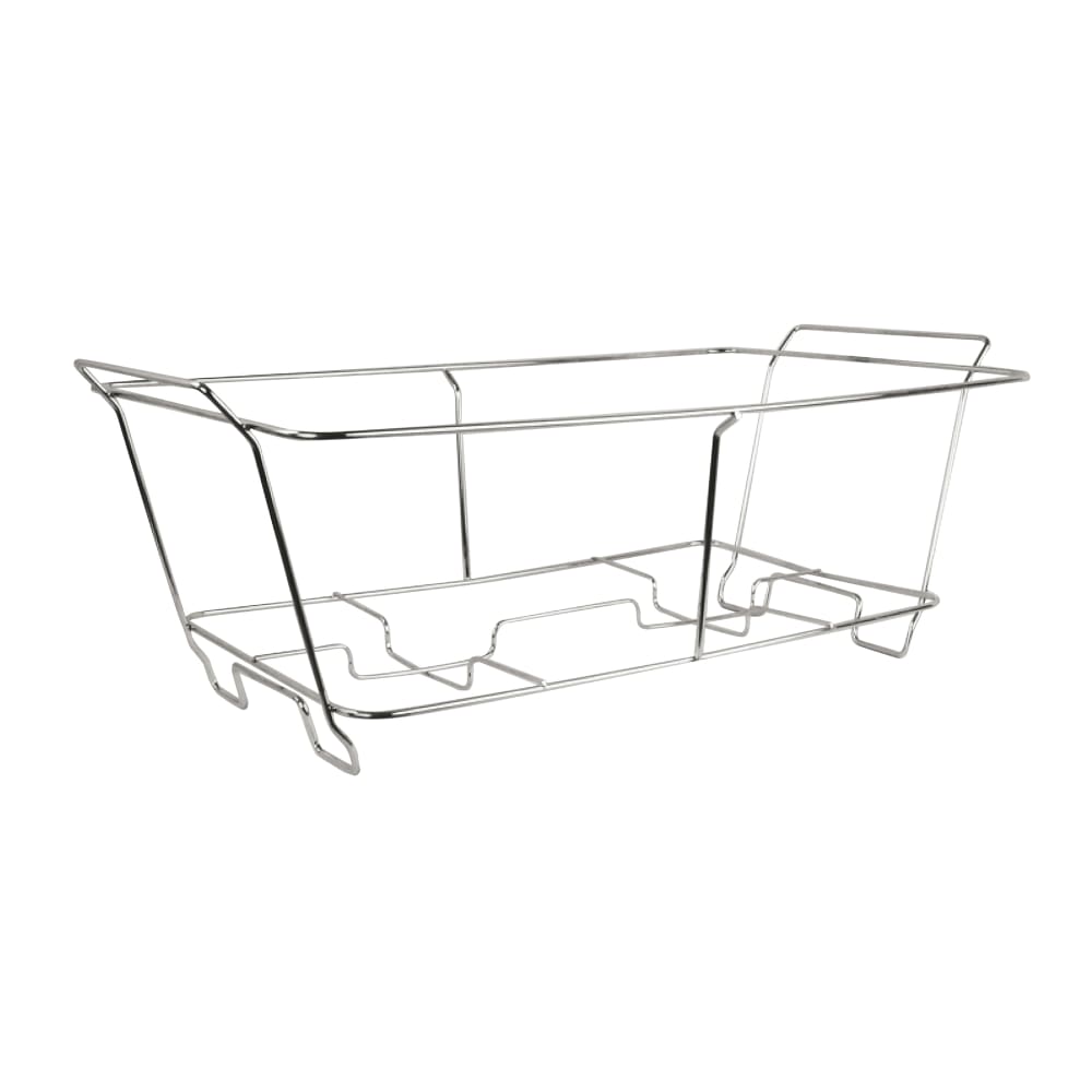 080-C1F Full Size Chafer Stand for Steam Table & Water Pans, Chrome Wire
