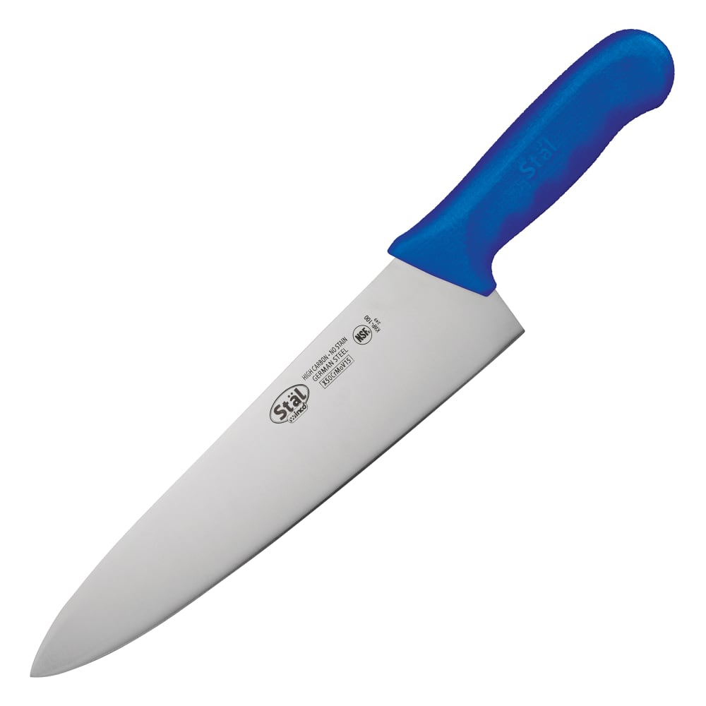 080-KWP100U Chef's Knife w/ 10" Blade, Blue Fibrox® Nylon Handle