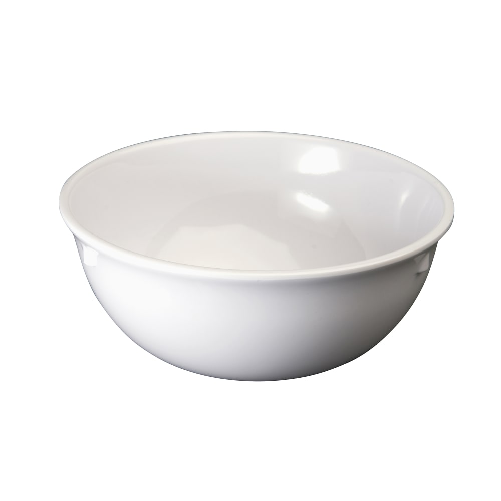 080-MMB15W 15 oz Round Melamine Nappie Bowl, White