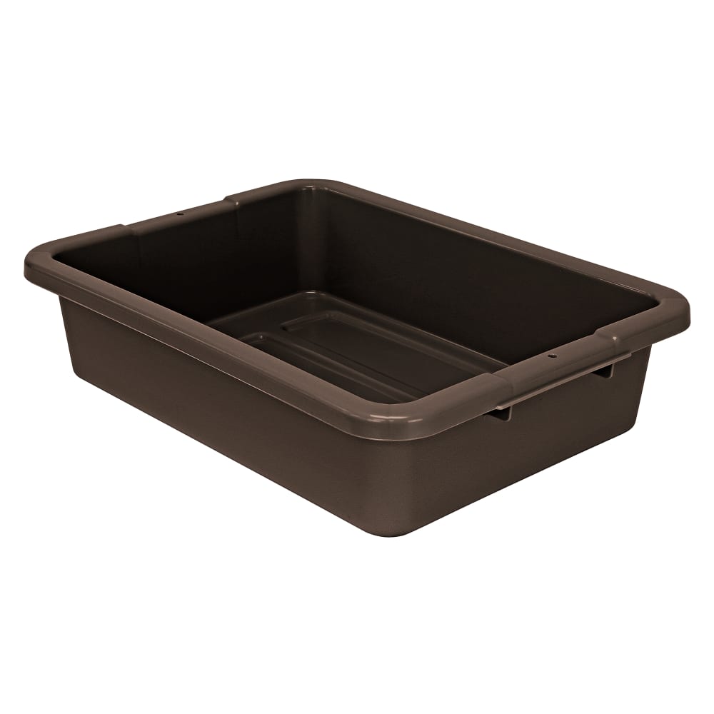 688-FSB20155RBN Bus Box - 20" x 15" x 5", Brown