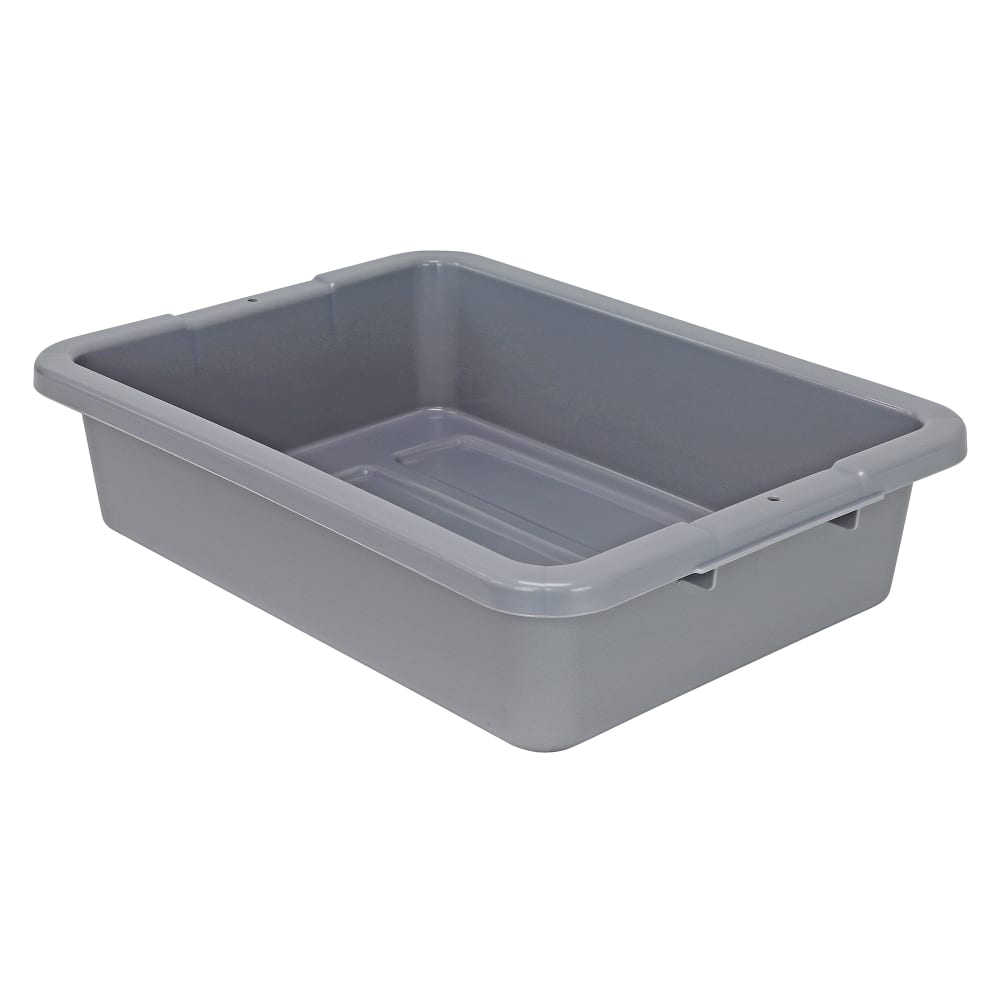 688-FSB20155RGY Bus Box - 20" x 15" x 5", Gray