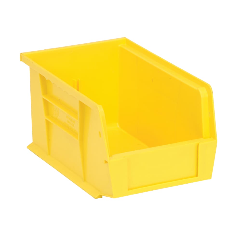 688-QUS221YL Stack & Hang Shelf Bin - 9 1/4" x 6", Yellow