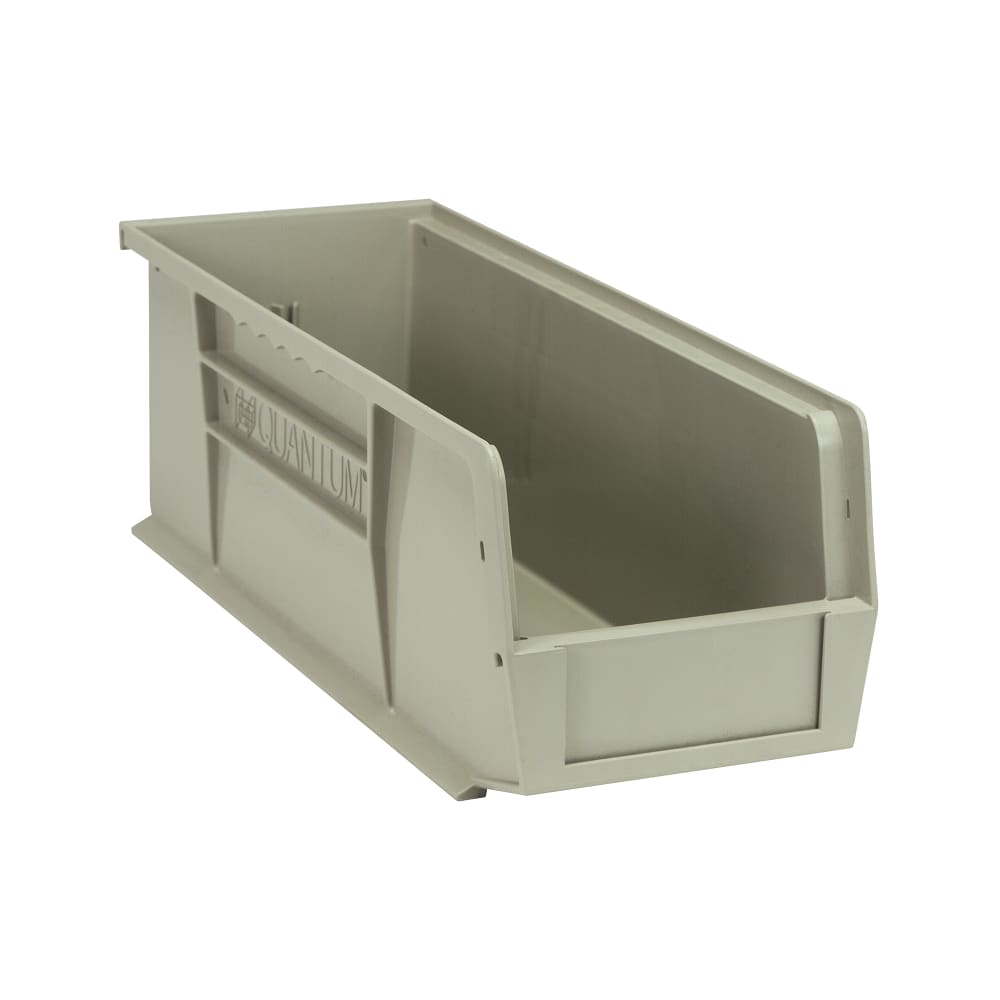 688-QUS234SN Stack & Hang Shelf Bin - 14 3/4" x 5 1/2", Stone