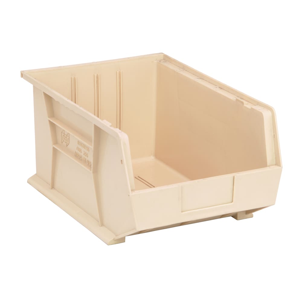 688-QUS255IV Stack & Hang Shelf Bin - 16" x 11", Ivory