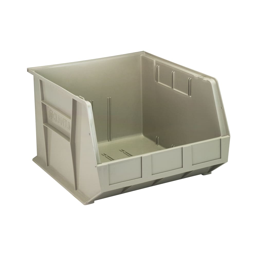 688-QUS270SN Stack & Hang Shelf Bin - 18" x 16 1/2", Stone