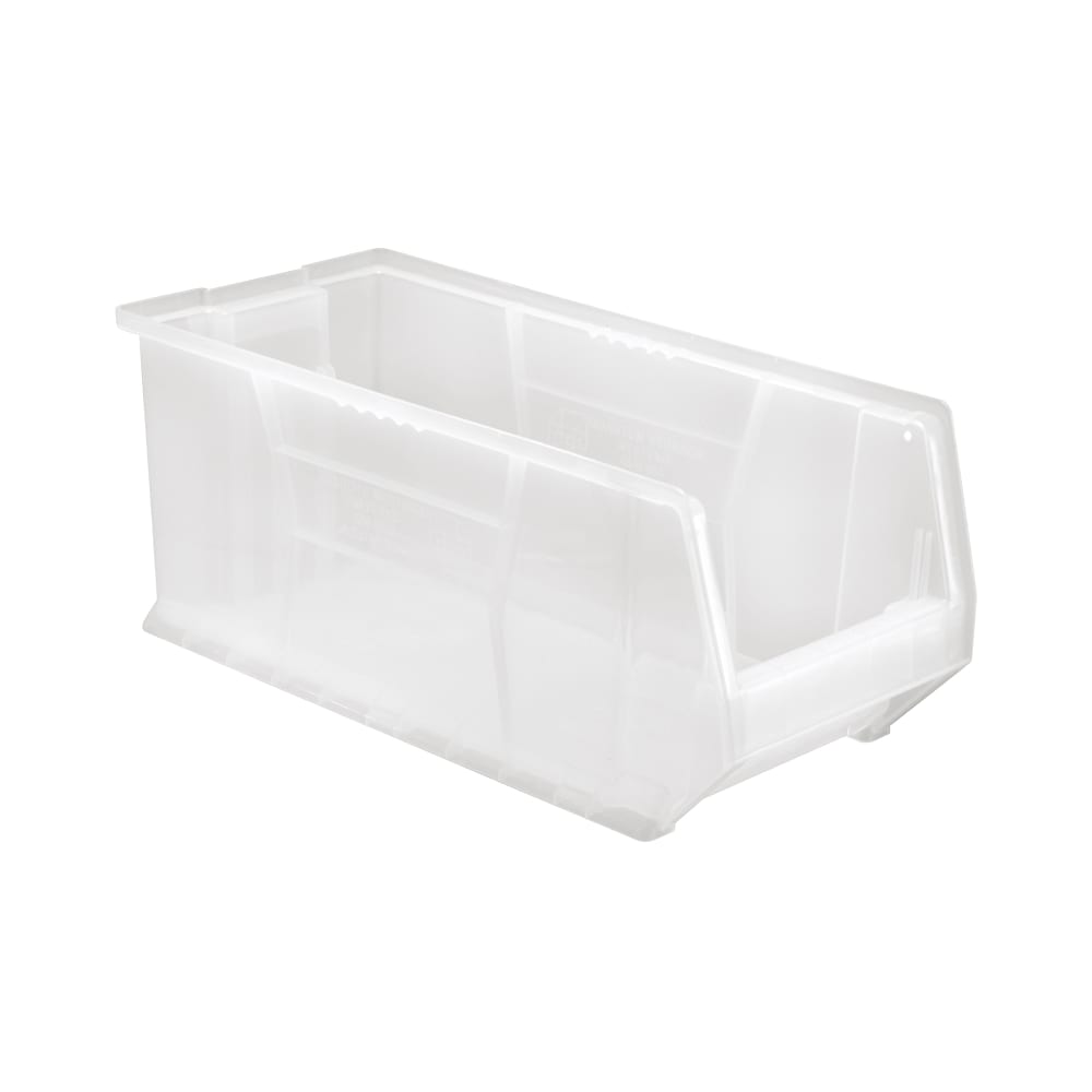 688-QUS953CL Hulk Stack Shelf Container - 11" x 10", Clear