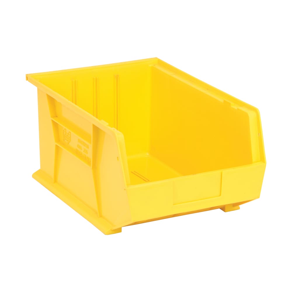 688-QUS255YL Stack & Hang Shelf Bin - 16" x 11", Yellow