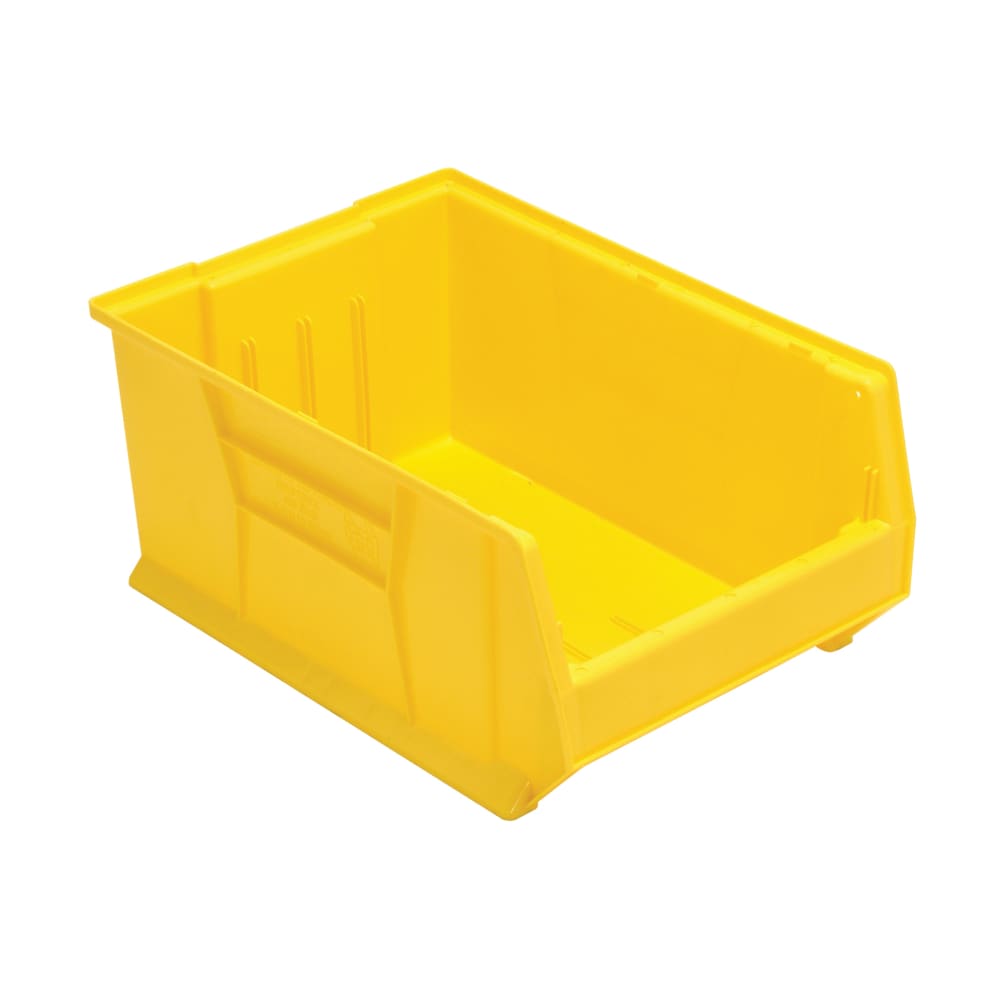 688-QUS954YL Hulk Stack Shelf Container - 23 7/8" x 16 1/2", Yellow