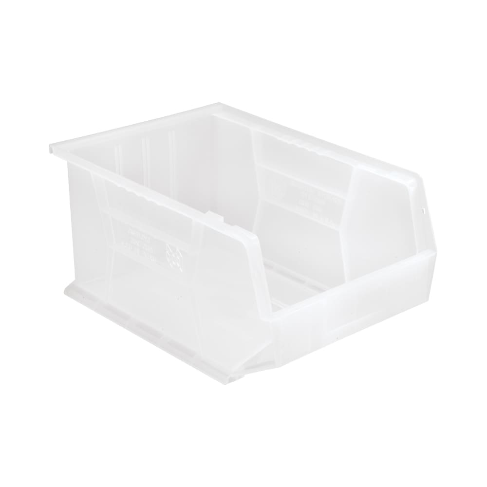 688-QUS255CL Stack & Hang Shelf Bin - 16" x 11", Clear